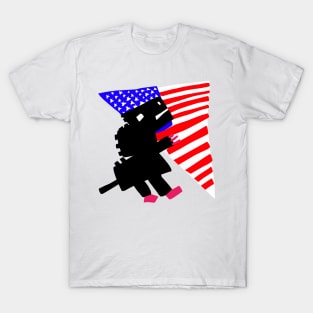 Godzilla flag T-Shirt